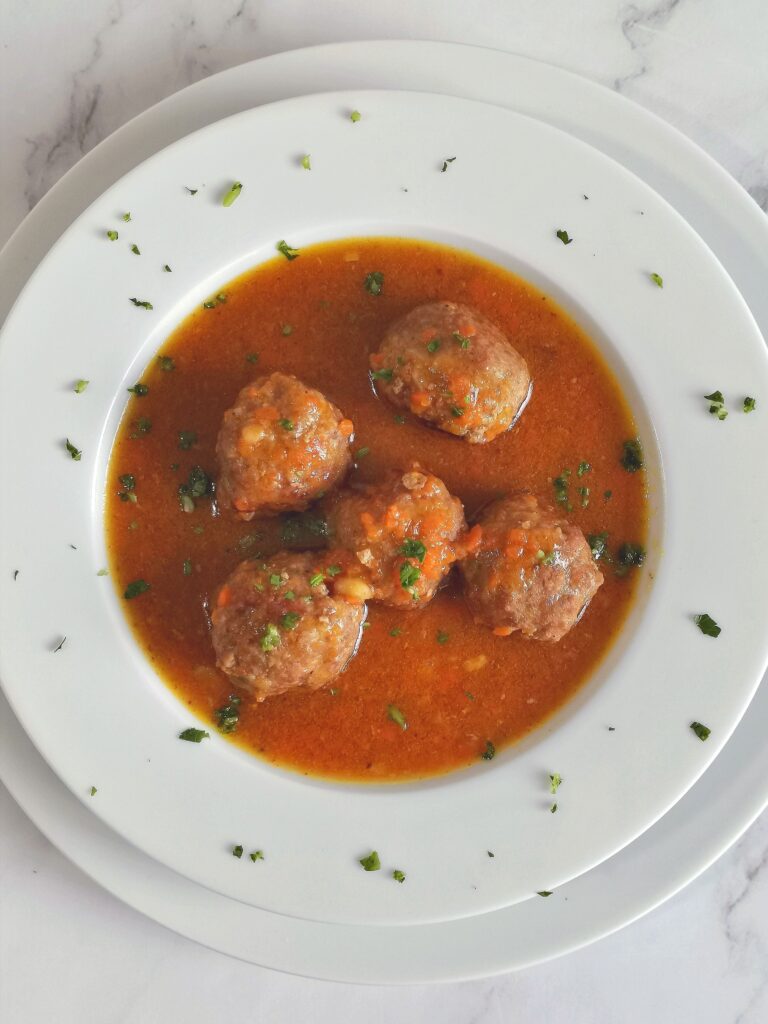 Recept na španielske mäsové guľky - albóndigas en salsa